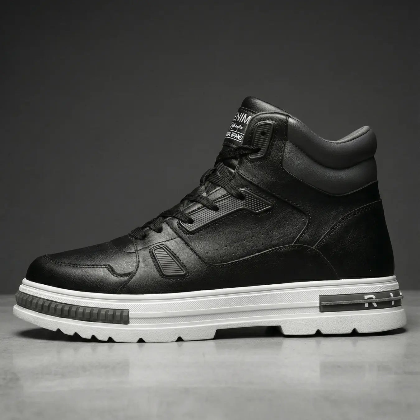 Riuohi 9cm height increasing high-top sneakers for men - Lucimora