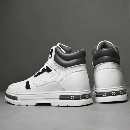 Riuohi 9cm height increasing high-top sneakers for men - Lucimora