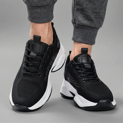 Ryvox 9cm height increasing athletic shoes for men - Lucimora