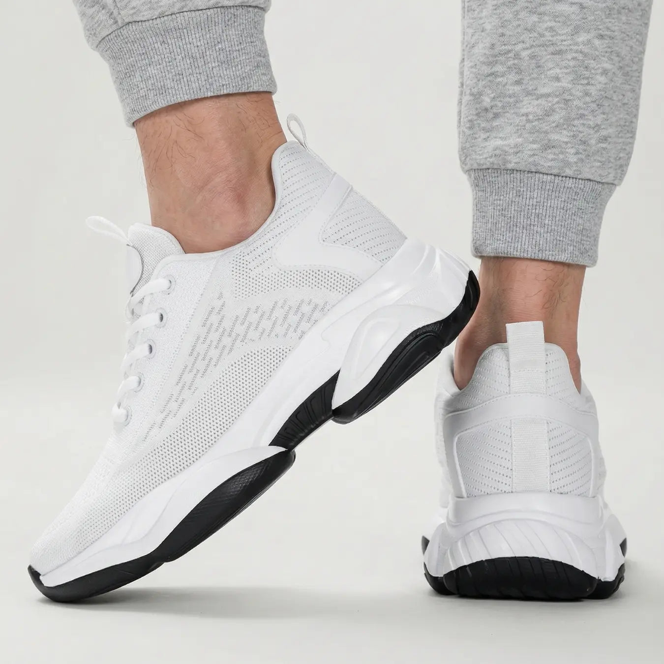 Ryvox 9cm height increasing athletic shoes for men - Lucimora