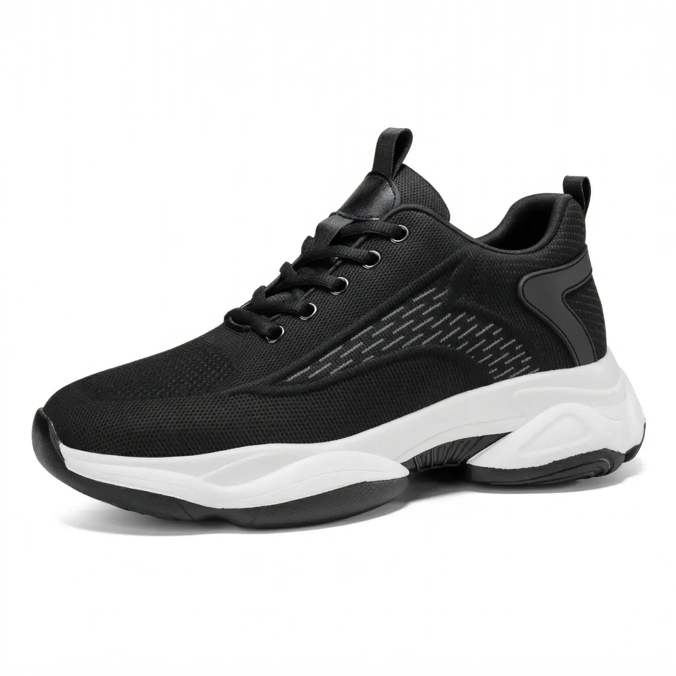 Ryvox 9cm height increasing athletic shoes for men - Lucimora