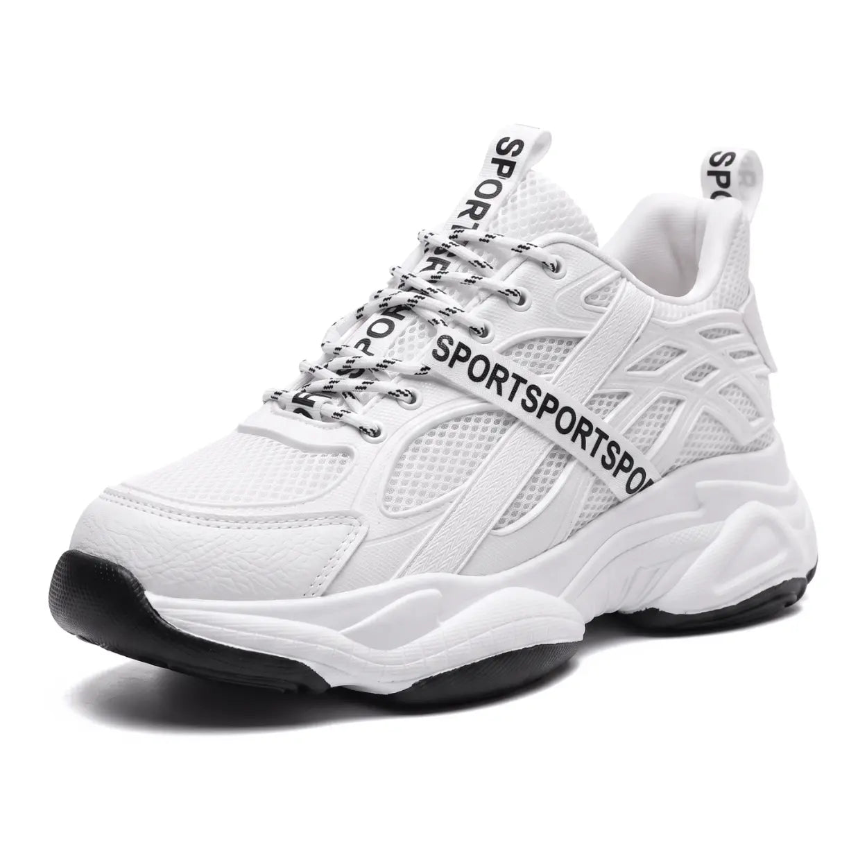 Ryzan 8cm height increasing athletic sneakers for men - Lucimora