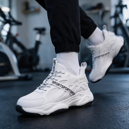Ryzan 8cm height increasing athletic sneakers for men - Lucimora