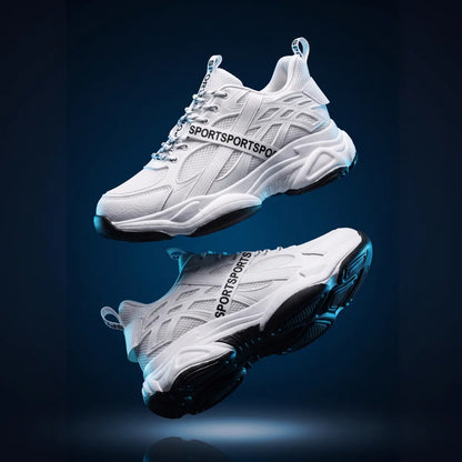 Ryzan 8cm height increasing athletic sneakers for men - Lucimora