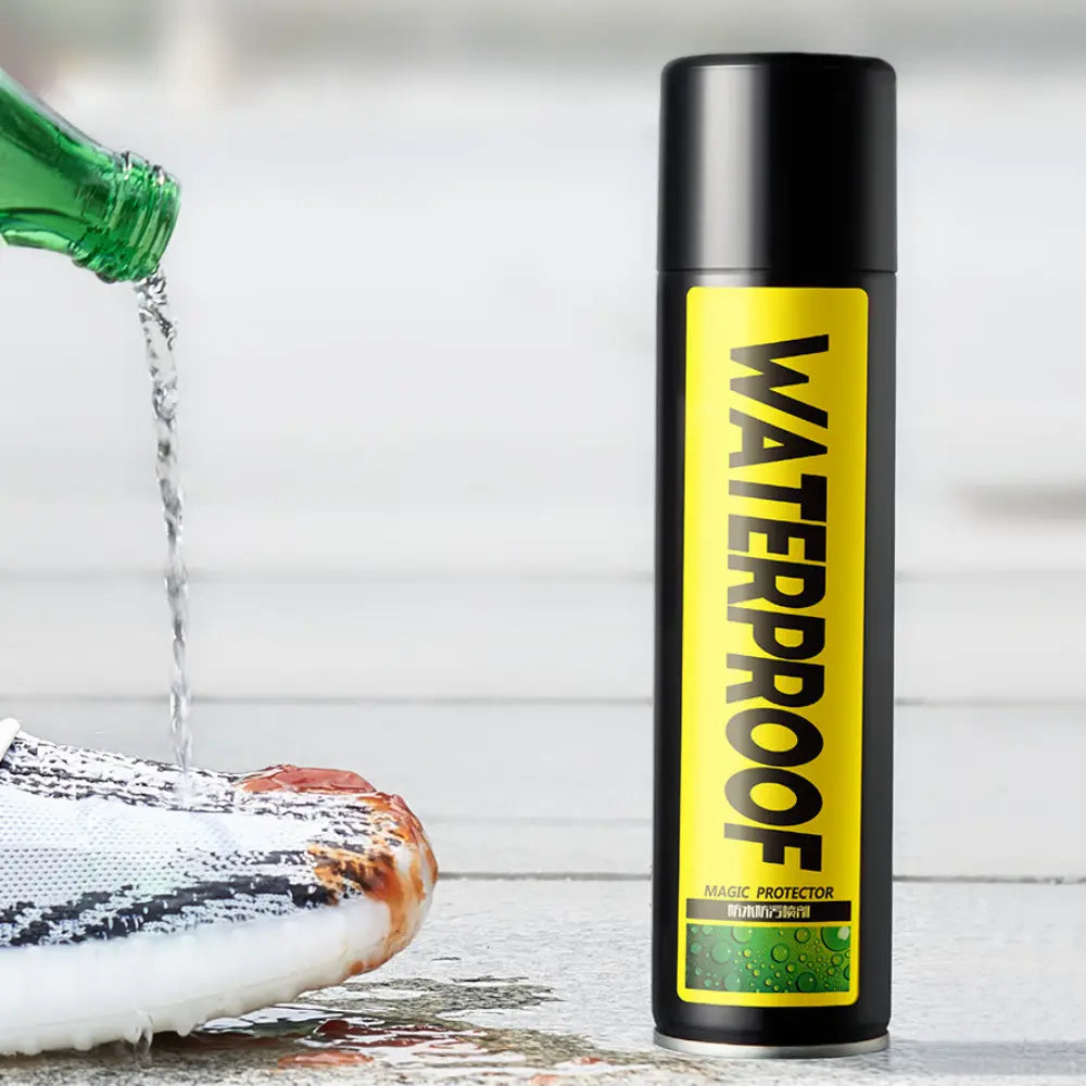 Shoe impregnation spray for waterproofing