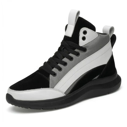 Skydunk 8cm height increasing high-top sneakers for men - Lucimora