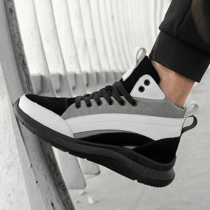 Skydunk 8cm height increasing high-top sneakers for men - Lucimora