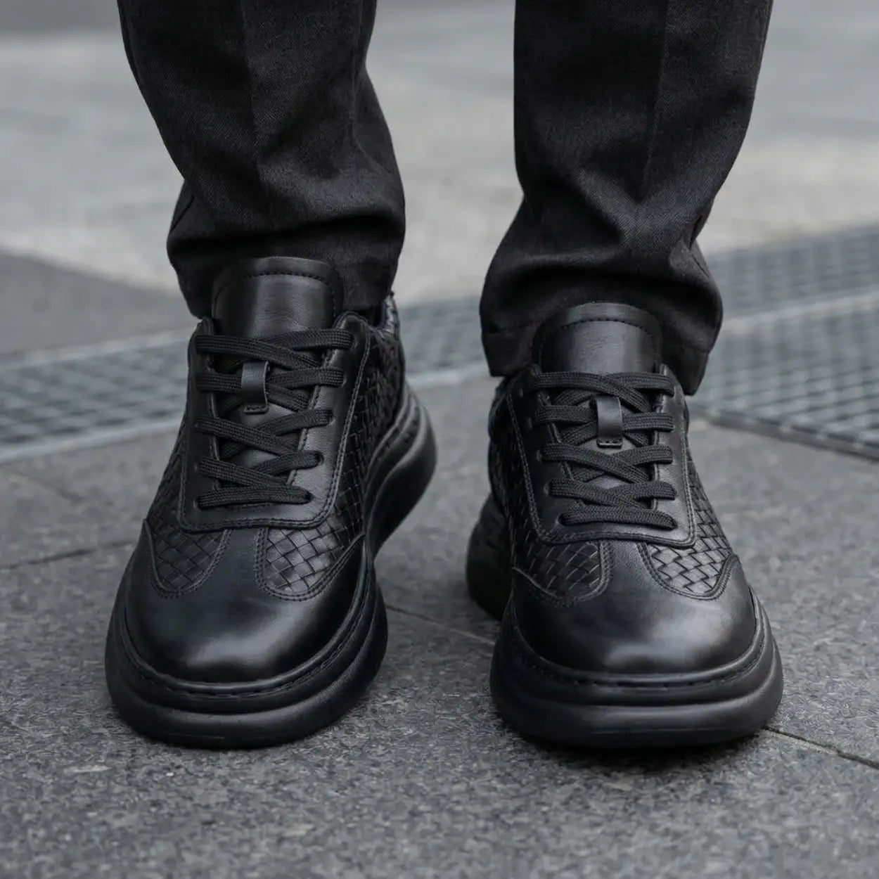 Tessio 7cm height increasing sneakers for men - Lucimora