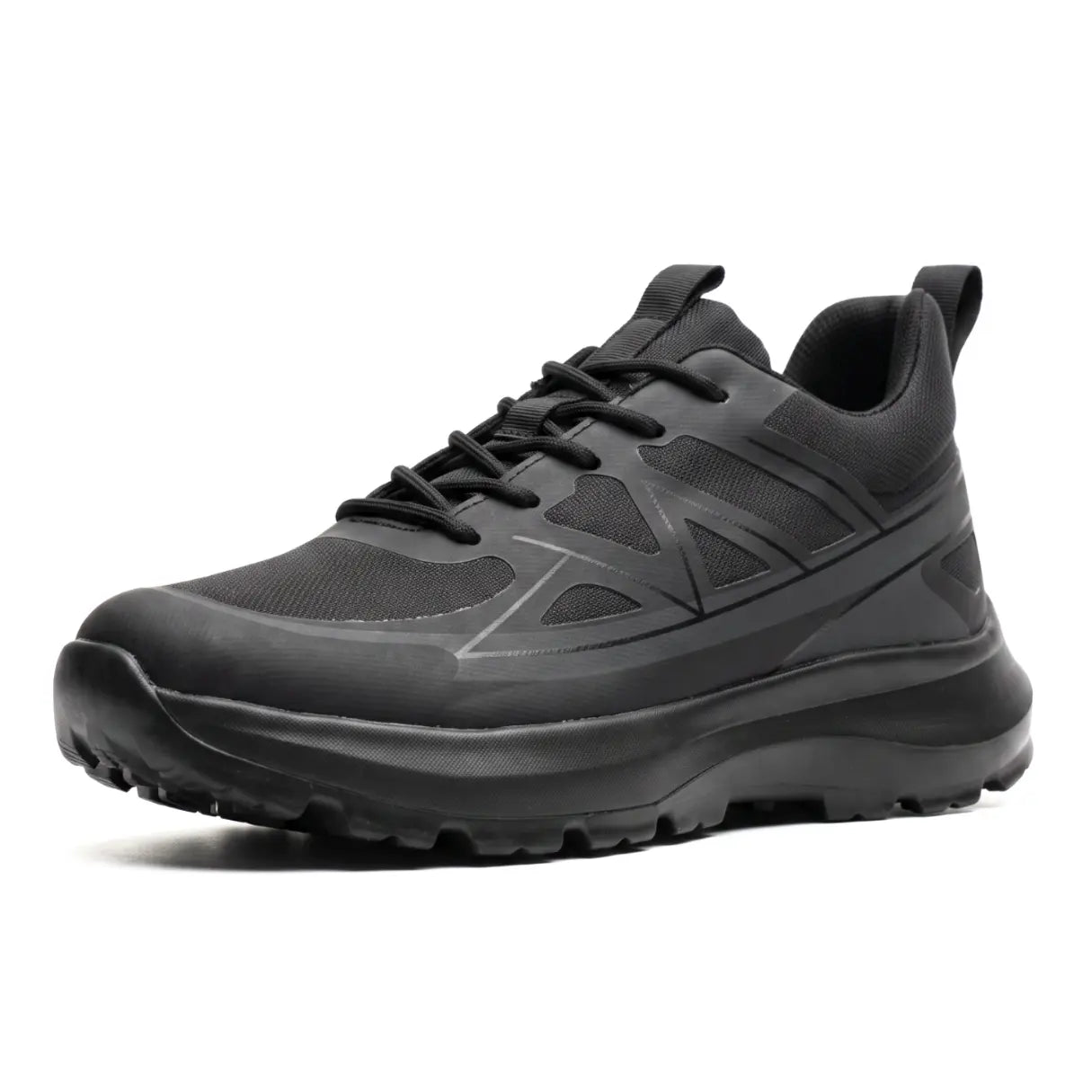 Vantor Elevator Sneakers for Men, 8cm Height Increase Athletic Shoes | Lucimora - black