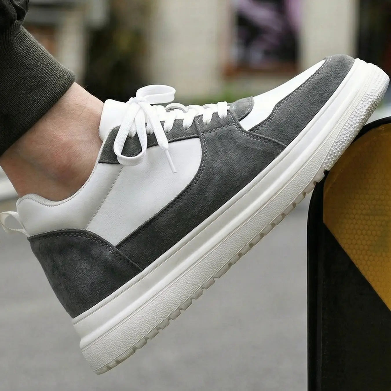 Vapor 8cm height increasing sneakers for men, Lucimora