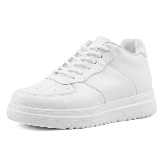 Airlift Original 8cm (3" inches) height increasing elevator sneakers for women - similar to Airforce One - white