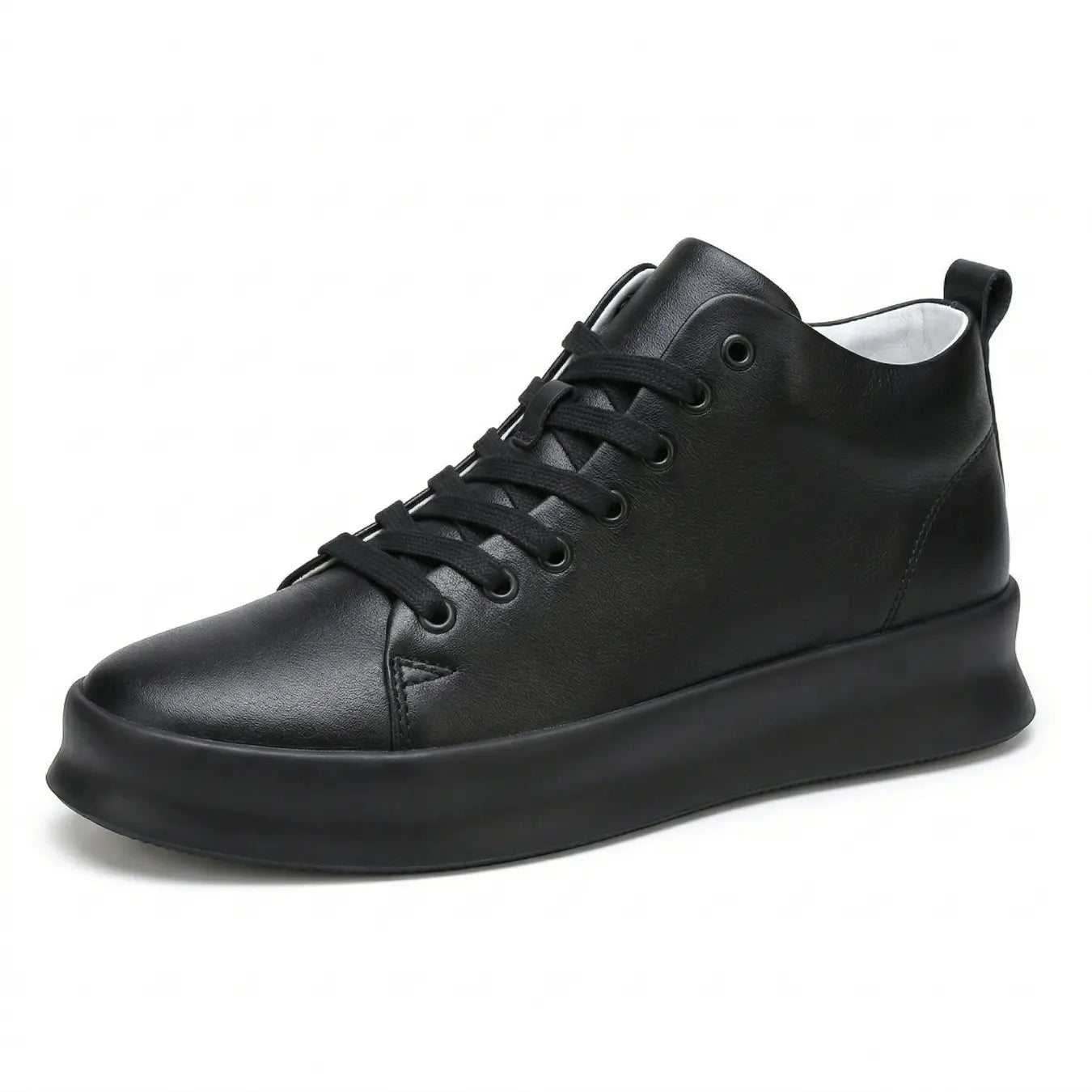 Zaro 6cm height increasing mid-top sneakers for men - Lucimora