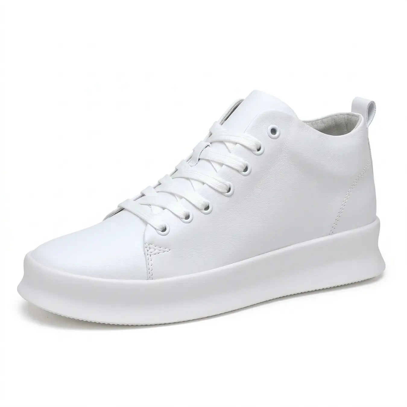 Zaro 6cm height increasing mid-top sneakers for men - Lucimora