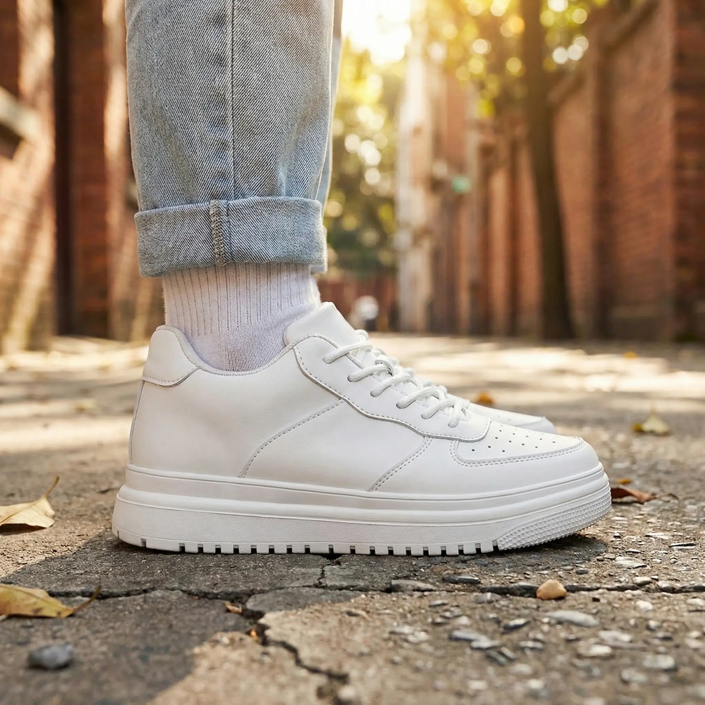 Airlift Originals 8cm height increasing sneakers for men - Lucimora