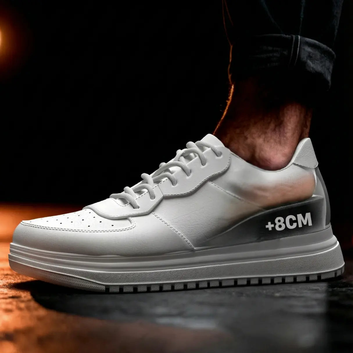 Airlift Originals 8cm height increasing sneakers for men - Lucimora