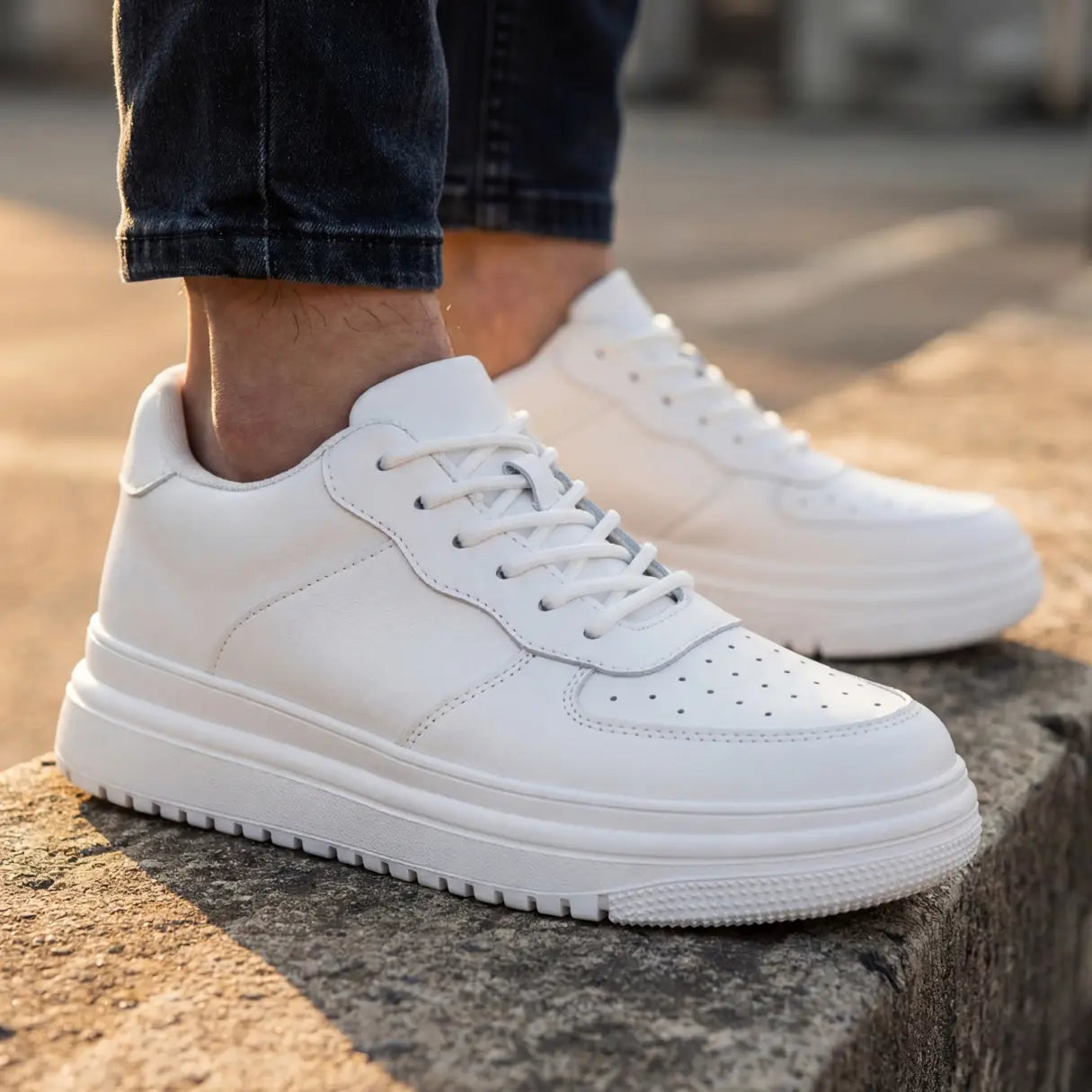 Airlift Originals 8cm height increasing sneakers for men - Lucimora