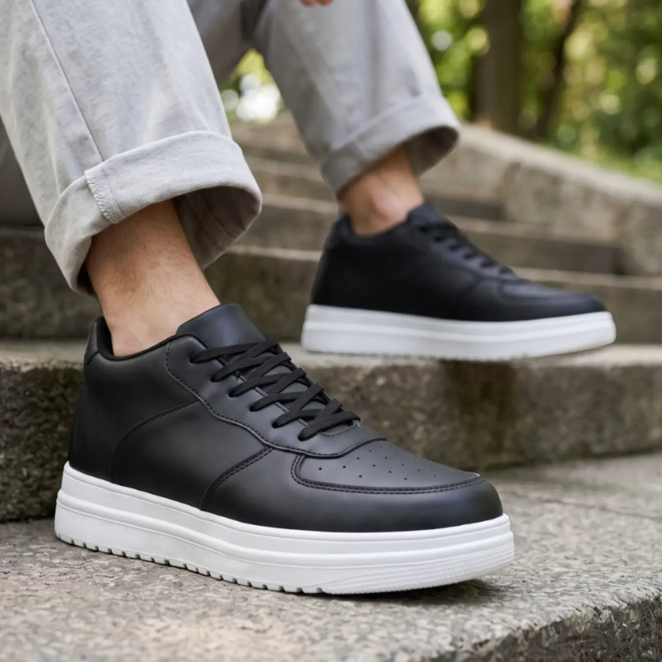 Airlift Originals 8cm height increasing sneakers for men - Lucimora