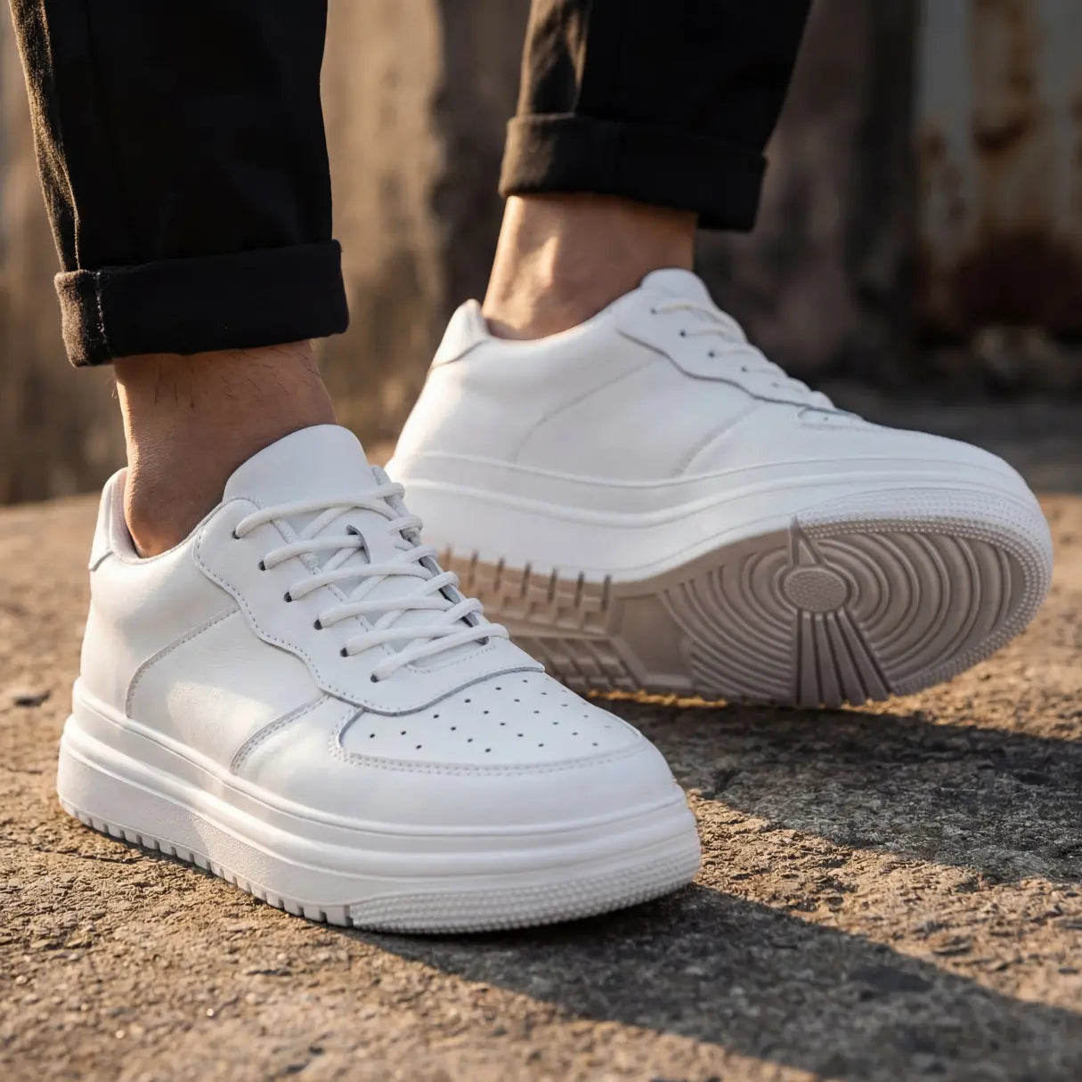 Airlift Originals 8cm height increasing sneakers for men - Lucimora