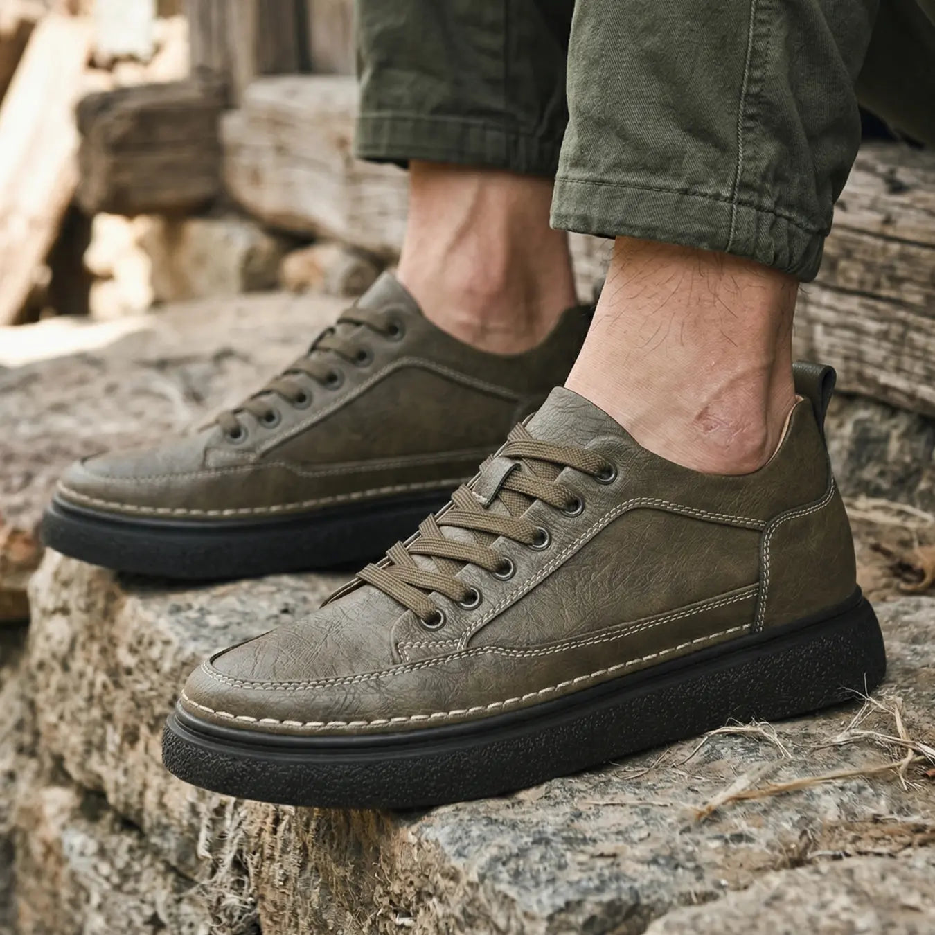 Apex 7cm elevator leather shoes for men - Lucimora