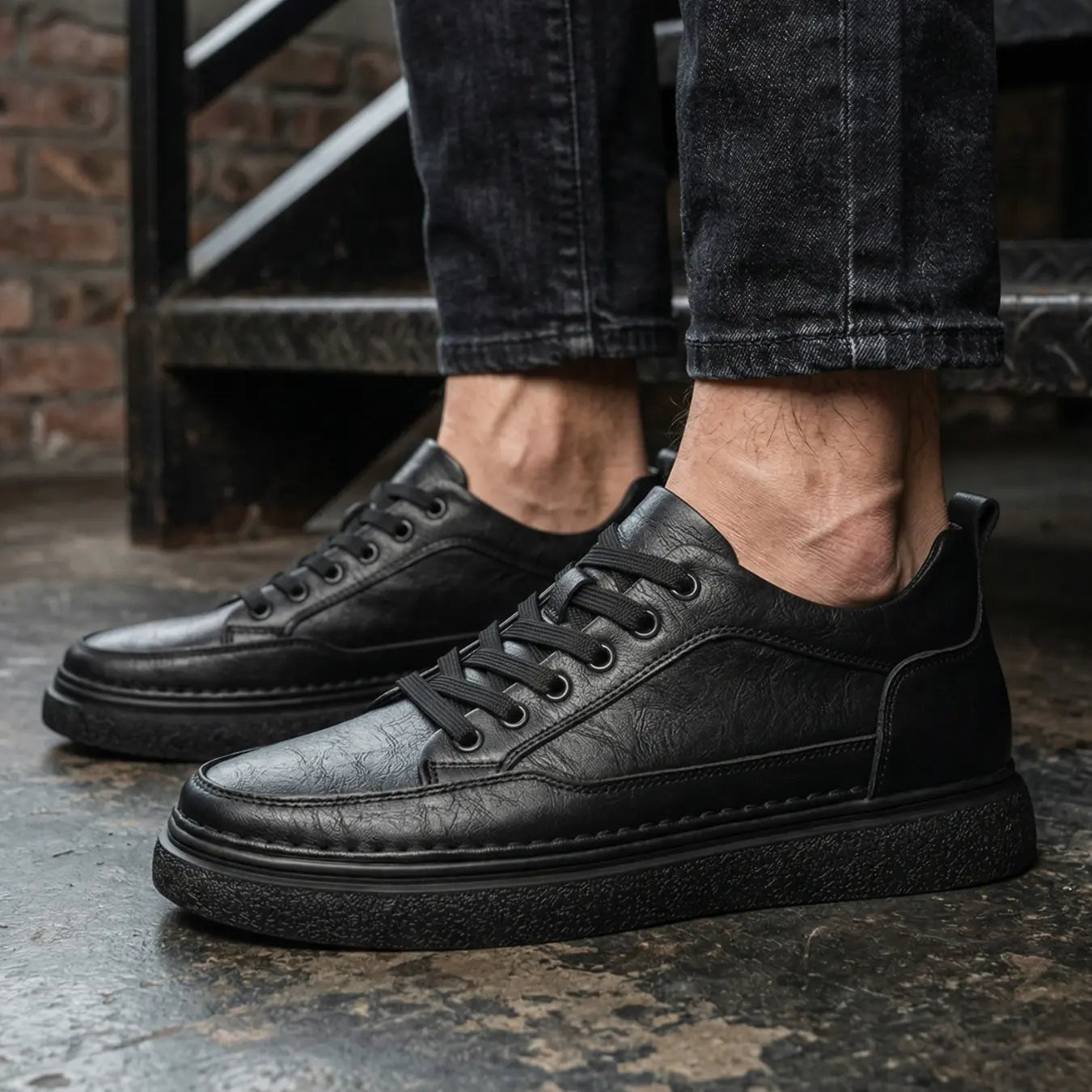 Apex 7cm elevator leather shoes for men - Lucimora