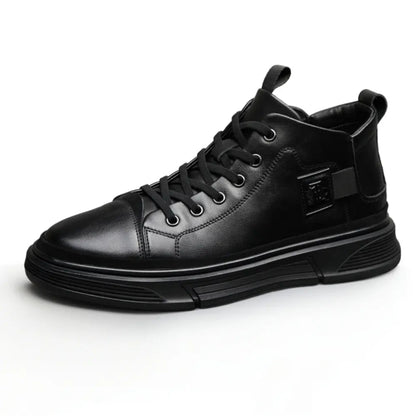 Bexton - 8cm (3") - LUCIMORA - Apparel & Accessories > Shoes > Elevator Shoes > High - Top Sneakers - LUCIMORA - Bexton:black:38 - 