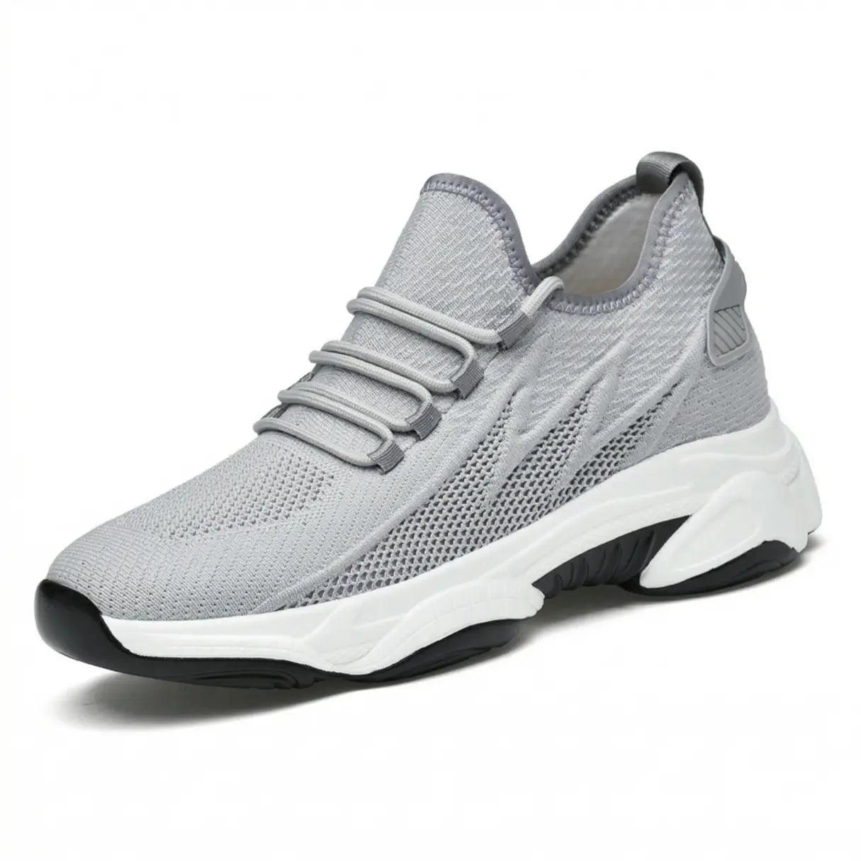 Flash 9cm height increasing athletic shoes for women - lucimora
