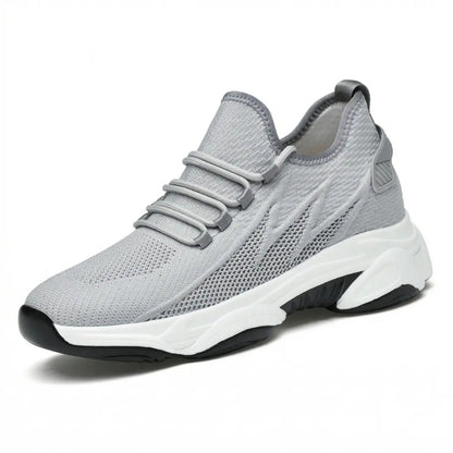 Flash 9cm height increasing athletic shoes for women - lucimora