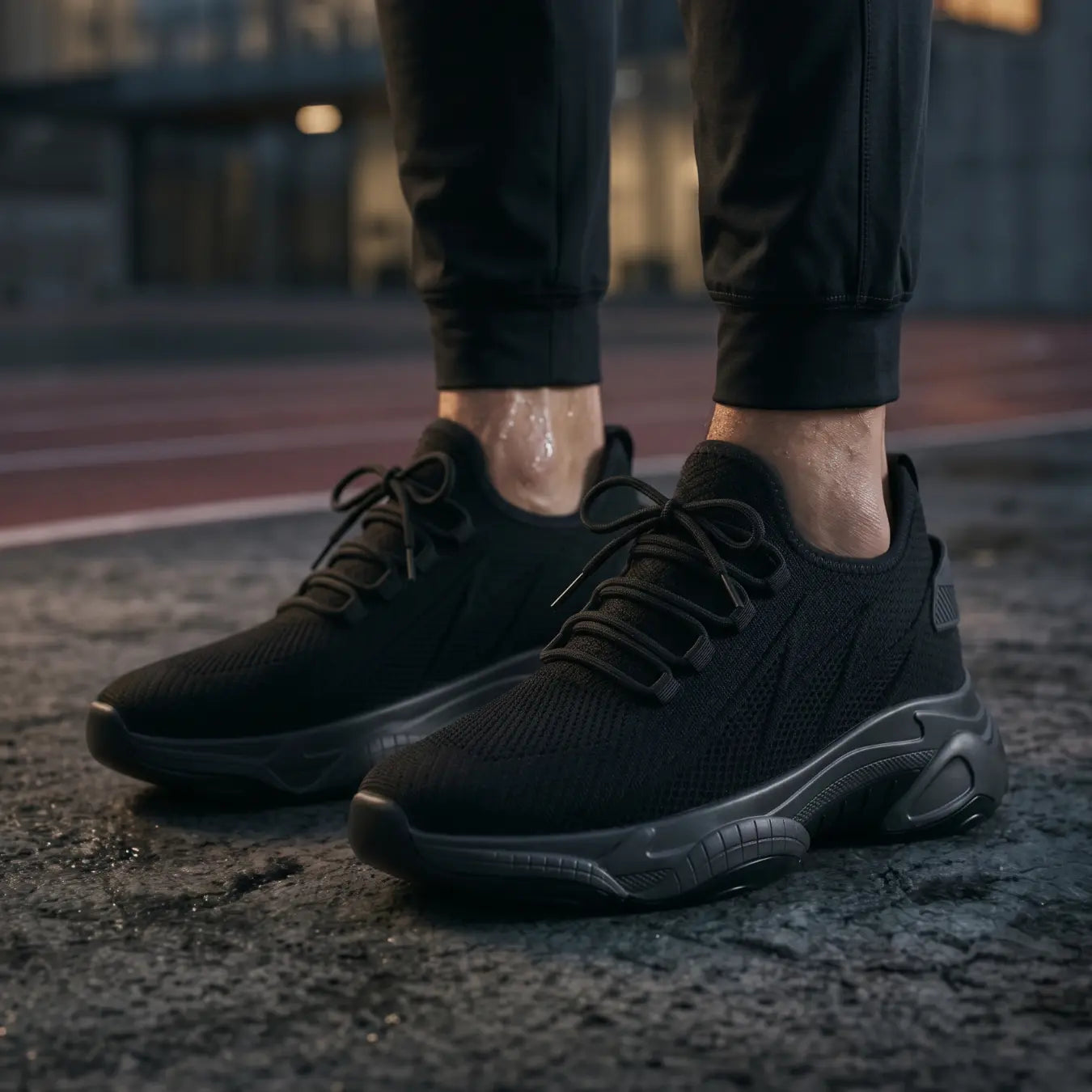 Flash 9cm height increasing athletic shoe for men - lucimora