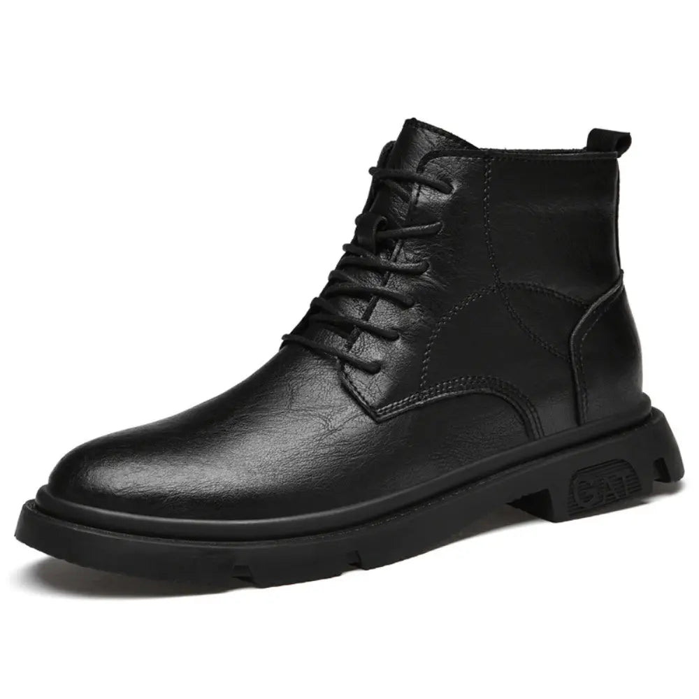 GAT - 8cm (3") - LUCIMORA - Apparel & Accessories > Shoes > Elevator Shoes > Boots - LUCIMORA - gat:black:39 - 