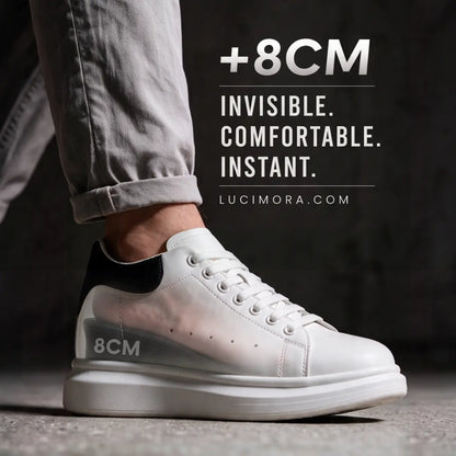 mclifts height increasing 8cm sneakers, similar design to Alexander Mqcueen - lucimora