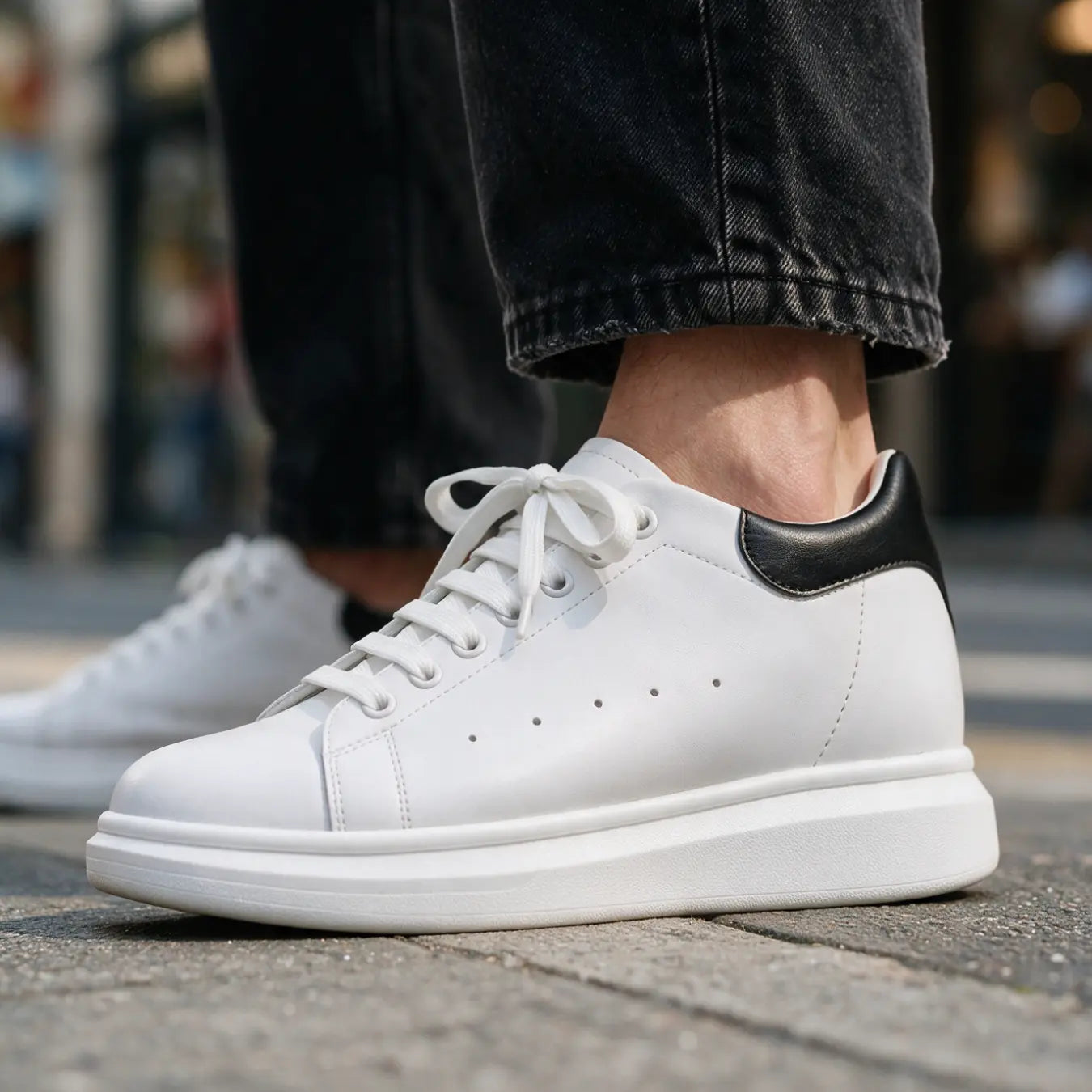 mclifts height increasing 8cm sneakers, similar design to Alexander Mqcueen - lucimora
