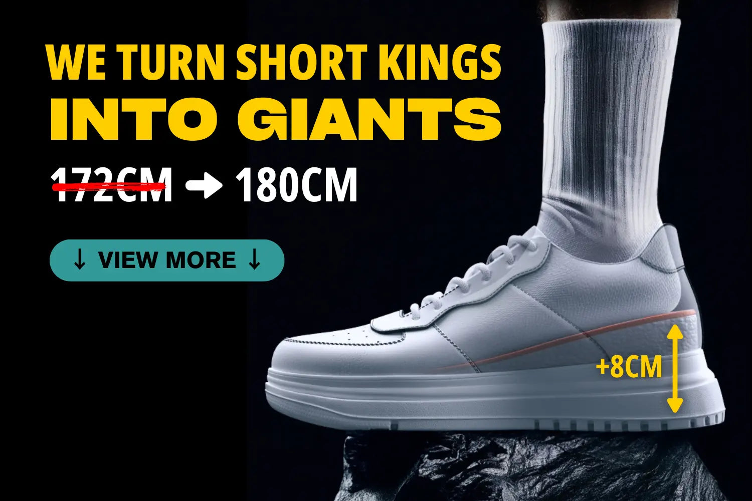 Lucimora height increasing elevator shoes, booster shoes, shoes that make you taller