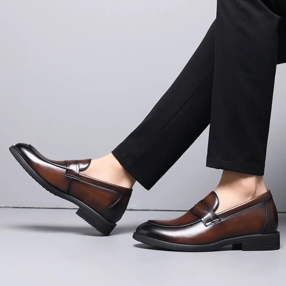 Monarch - 6cm (2.4") - LUCIMORA - Apparel & Accessories > Shoes > Elevator Shoes > Loafers - LUCIMORA - monarch:black:37 - 