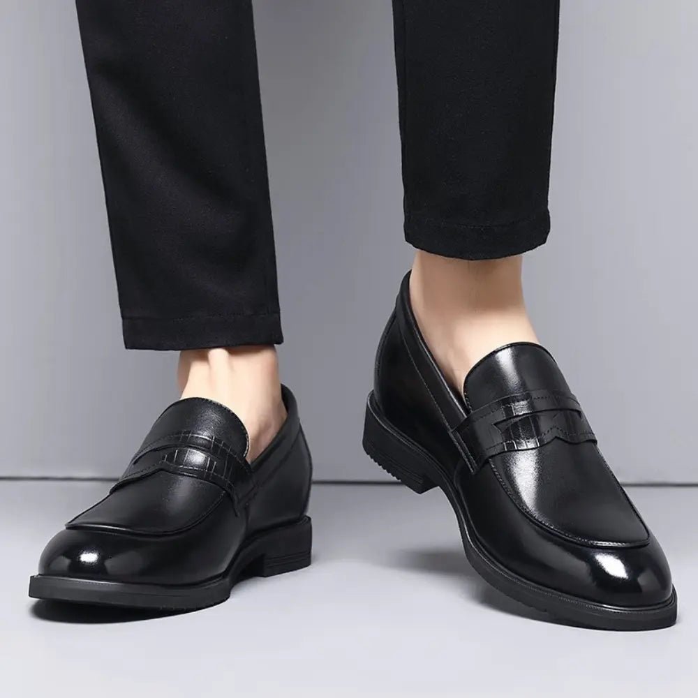 Monarch - 6cm (2.4") - LUCIMORA - Apparel & Accessories > Shoes > Elevator Shoes > Loafers - LUCIMORA - monarch:black:37 - 