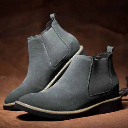 Nexus - 8cm (3") - LUCIMORA - Apparel & Accessories > Shoes > Elevator Shoes > Chelsea Boots - LUCIMORA - nexus:gray:37 - 