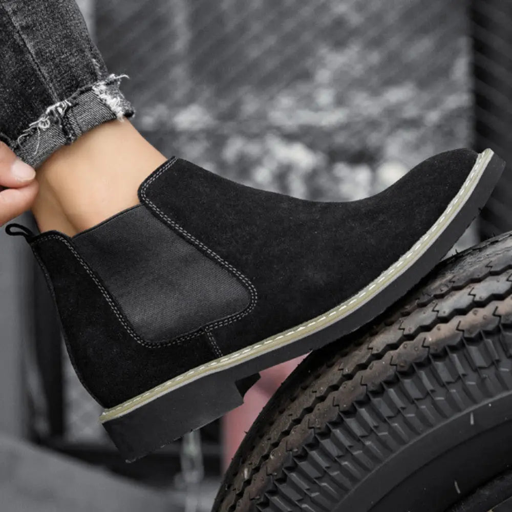 Nexus - 8cm (3") - LUCIMORA - Apparel & Accessories > Shoes > Elevator Shoes > Chelsea Boots - LUCIMORA - nexus:gray:37 - 