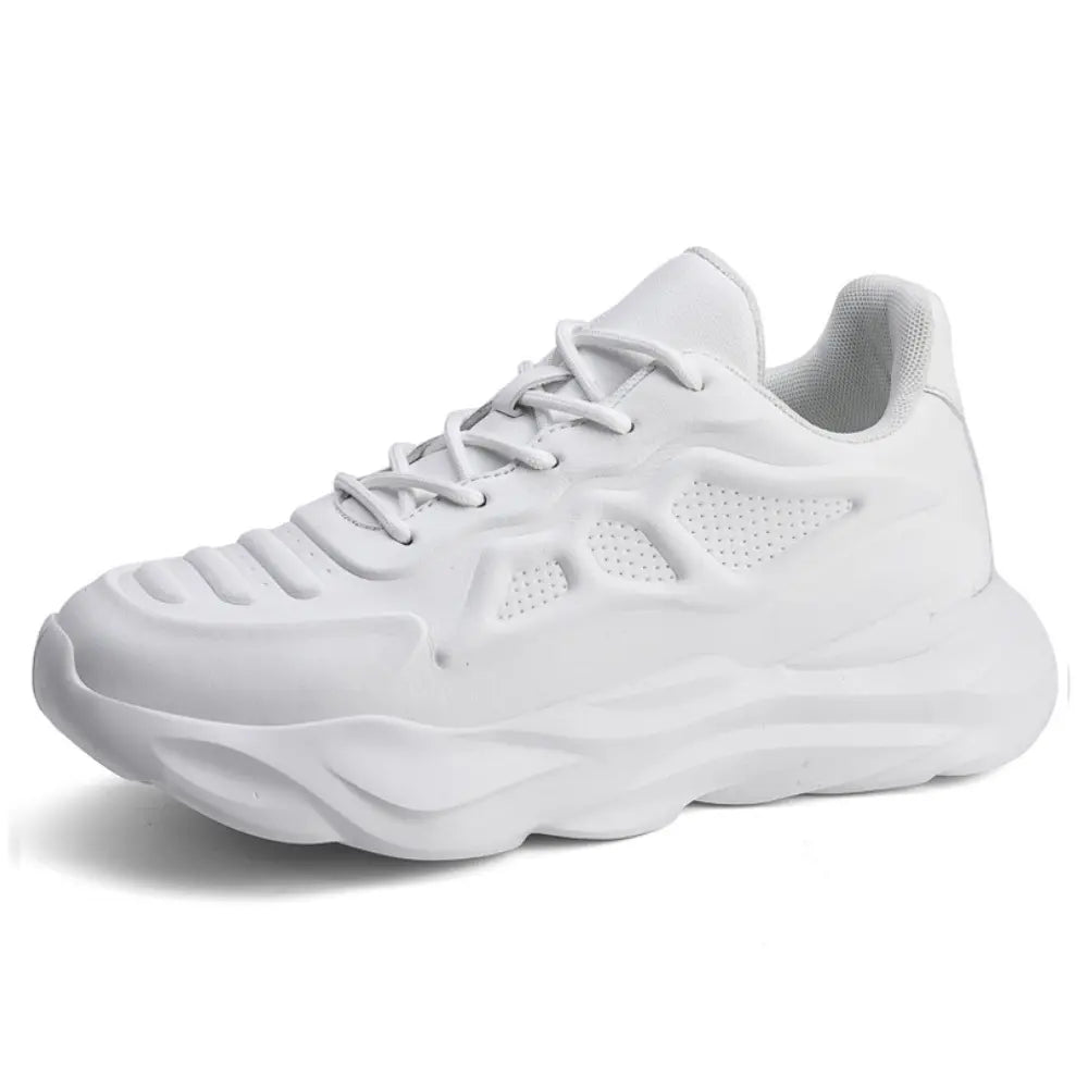 Nyto - 8cm (3") - LUCIMORA - Apparel & Accessories > Shoes > Elevator Shoes > Running Shoes - LUCIMORA - nyto:white:37 - 