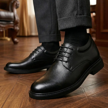Sable 7cm height increasing dress shoes for men, vegan friendly, Lucimora
