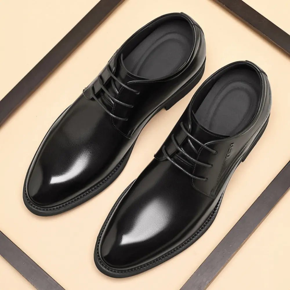 Vanguard - 8cm (3") - LUCIMORA - Apparel & Accessories > Shoes > Elevator Shoes > Formal Shoes - LUCIMORA - vanguard:black:37 - 