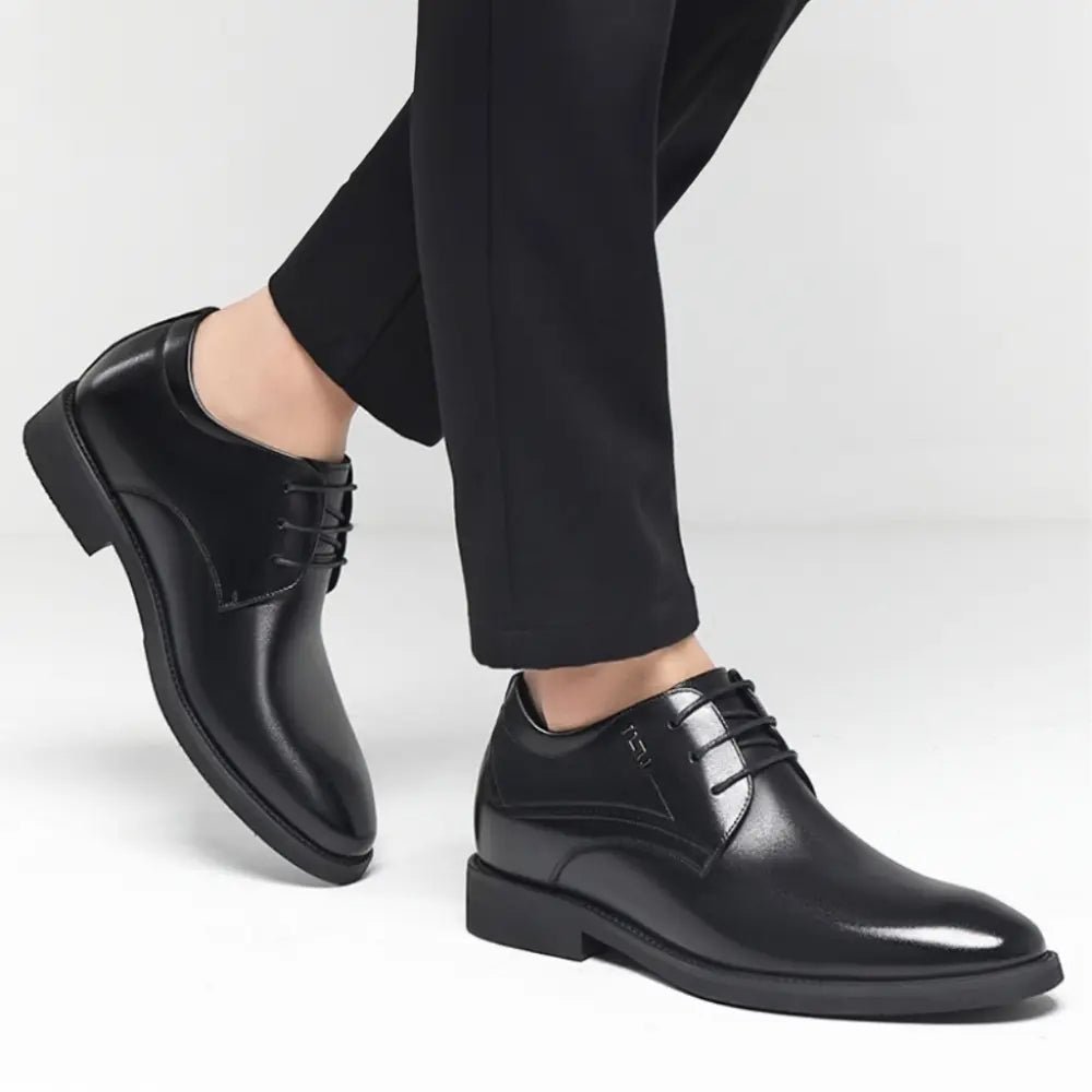 Vanguard - 8cm (3") - LUCIMORA - Apparel & Accessories > Shoes > Elevator Shoes > Formal Shoes - LUCIMORA - vanguard:black:37 - 