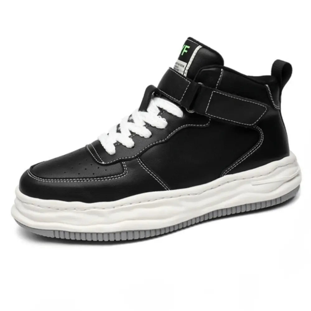 Yfusion - 8cm (3") - LUCIMORA - Apparel & Accessories > Shoes > Elevator Shoes > High - Top Sneakers - LUCIMORA - Yfusion:black:37 - 